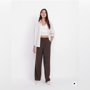 High Waisted SleekTech Trousers Pants